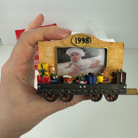 Vtg 1998 JCPenney Christmas Holiday Santa My Favorite Photo Train Week 39 READ - Picture 8 of 11